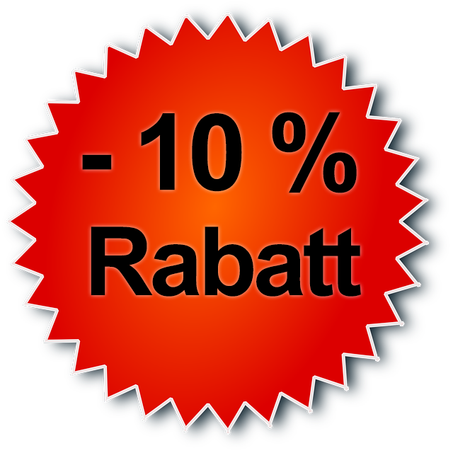 -10% Rabatt SALE