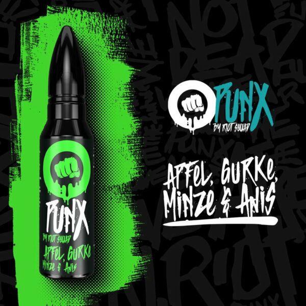 PUNX by Riot Squad - Apfel, Minze, Gurke & Anis-2
