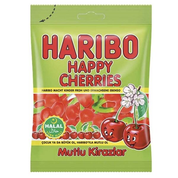 Haribo Happy Cherries HALAL 100g