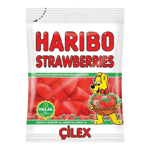 Haribo Primavera Erdbeere HALAL 80g