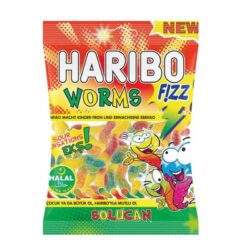 Haribo Worms Sour HALAL 80g