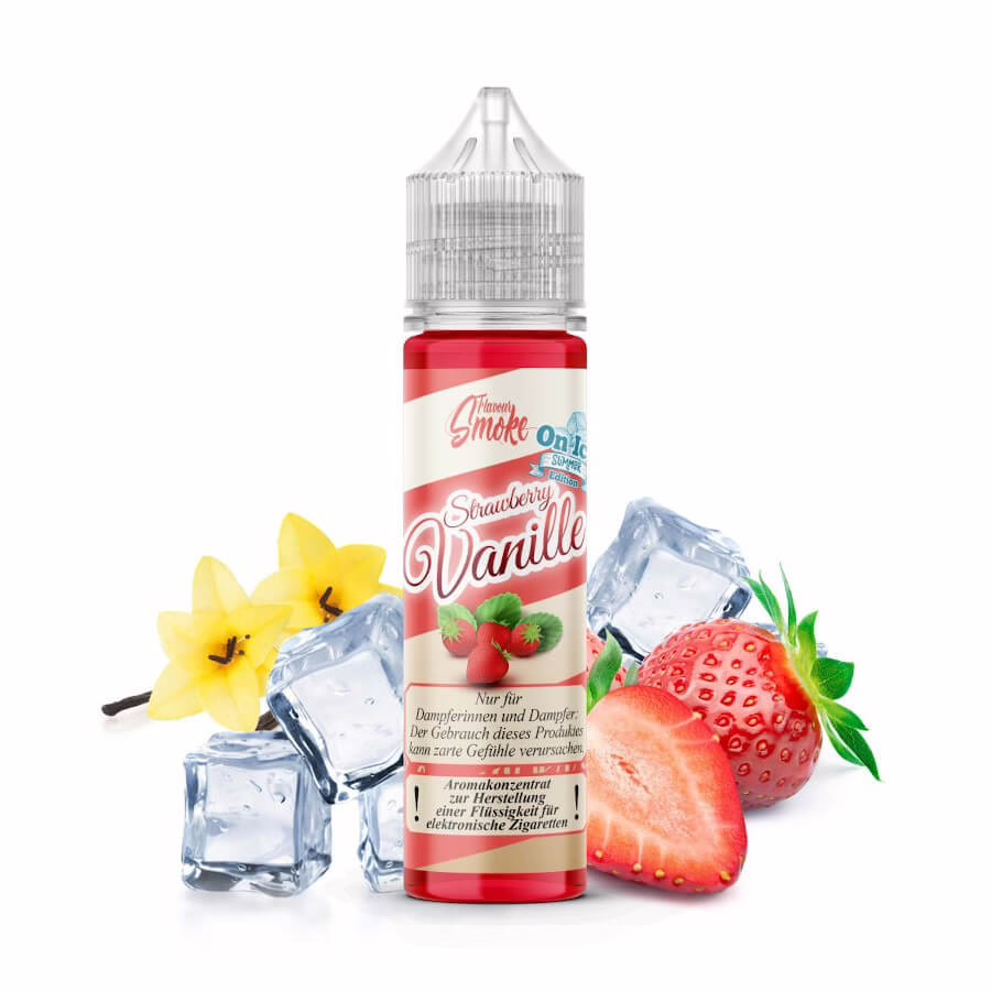 Flavour Smoke - Strawberry Vanille on Ice Flavour Smoke - Strawberry Vanille on Ice