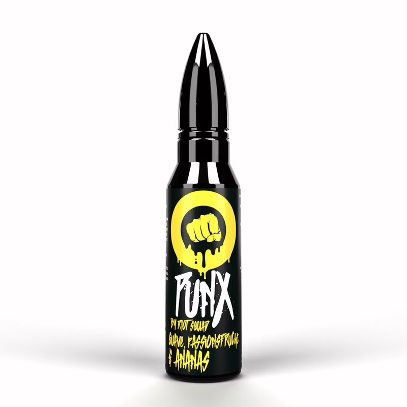 PUNX by Riot Squad - Guave- Passionsfrucht - Ananas PUNX by Riot Squad - Guave, Passionsfrucht & Ananas